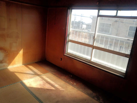 部屋の片付け完了