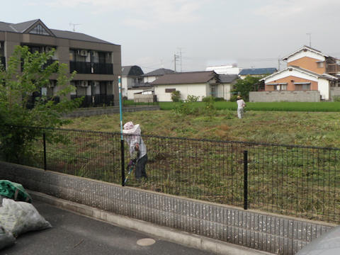 草刈り作業写真2