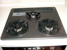 コンロ清掃後